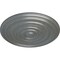 Ekena Millwork Carton Ceiling Medallion (For Canopies up to 2 5/8"), Hand-Painted Platinum, 12 5/8"OD x 1"P CM13CAPLS - alternate 3